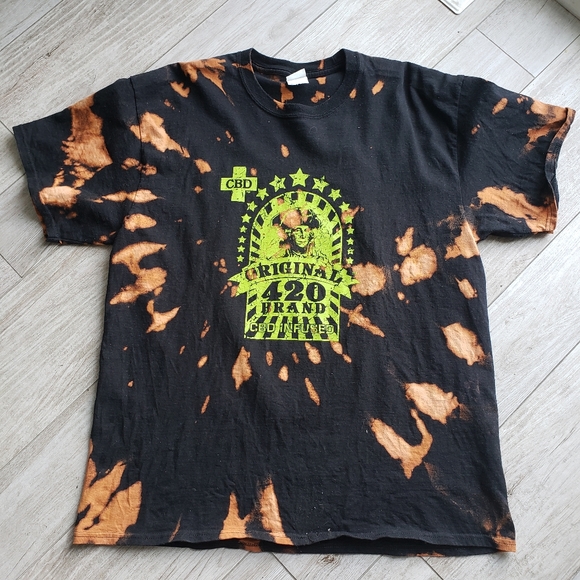 Tie Dye 420 T-Shirt - XL - Picture 4 of 4